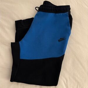 Nike Sportswear Tech Fleece Joggers Black Blue Mens XL